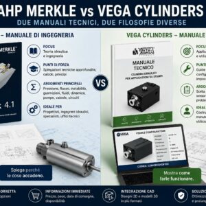 Confronto tra il manuale tecnico AHP Merkle e il Technical Manual Vega Cylinders