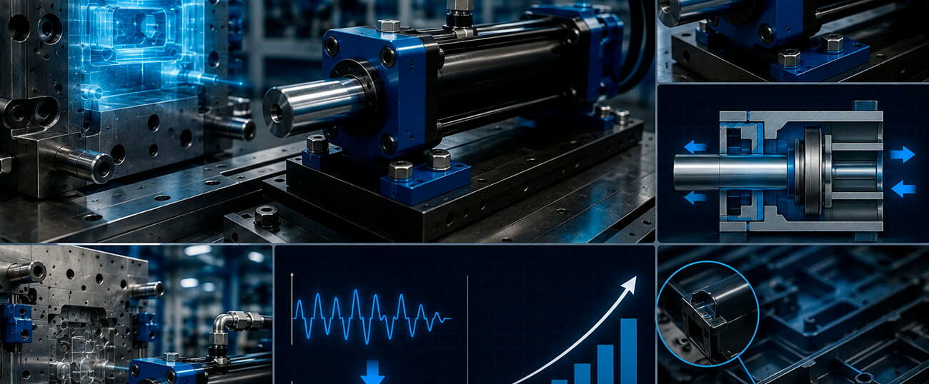 Stampo di precisione con cilindri idraulici Vega Cylinders