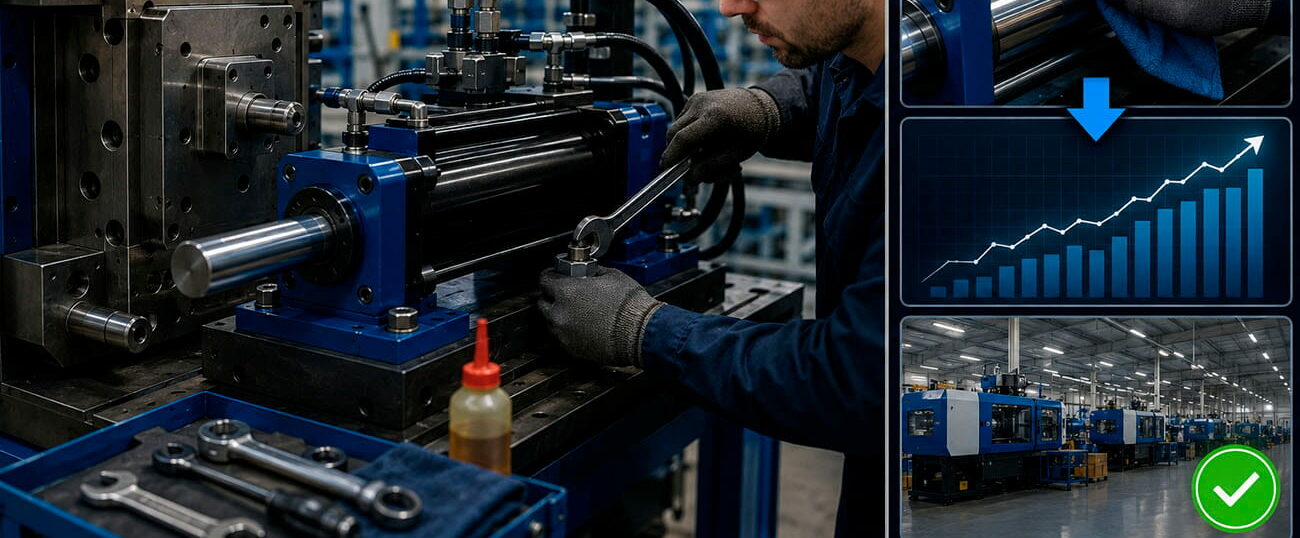 Manutenzione stampi industriali con cilindri heavy duty Vega