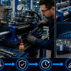 Manutenzione stampi industriali con cilindri heavy duty Vega