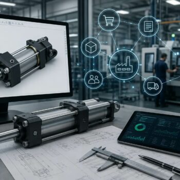 Piattaforma parametrica Vega collegata alla produzione industriale in tempo reale