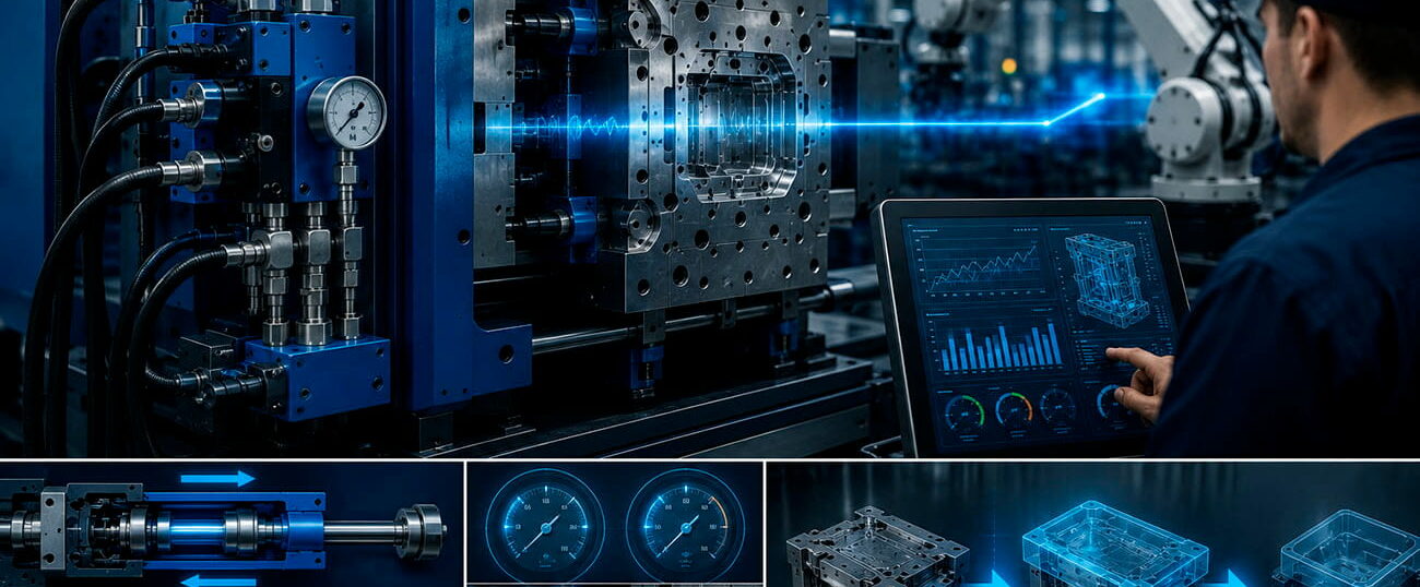 Injection Mold Pressure Control with Vega Cylinders