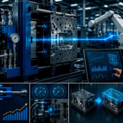 Injection Mold Pressure Control with Vega Cylinders
